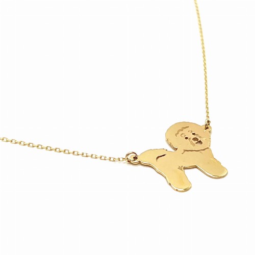 Łańcuszek  z zawieszką bichon frise 719902025560